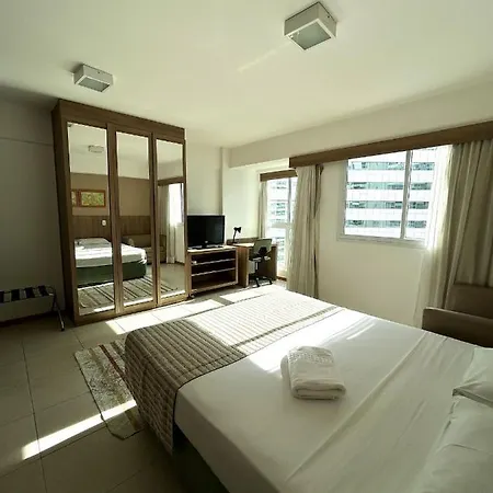 Sm915 Apart Hotel Aconchegante E Otima Localizacao Brasilia Exterior photo